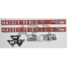 Dalis Massey Ferguson technikai 141215002 Lipdukų rinkinys