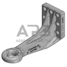Dalis Scharmüller 006524600A02 Vilkimo kilpa Ø50mm 110x100 M20 versetzt ISO 20019