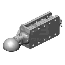 Dalis Scharmüller 006639327A02 Towing Eye K80® su Lagergehäuse schraubbar ISO 24347