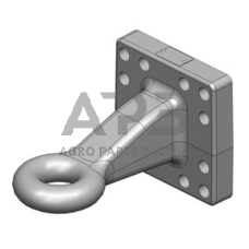Dalis Scharmüller 00665431A02 Vilkimo kilpa Ø50mm 160x160 4t DIN 9678-2
