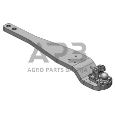 Dalis Scharmüller 009644030A17 Didelės apkrovos grąžulas K80® JD 8RT 8320RT, 8345RT, 8370RT Kat. 4 gekröpft