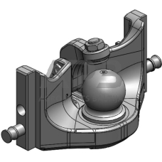 Dalis Scharmüller 05630951A02 Buksyravimo rutulinis sukabintuvas K80, 309mm
