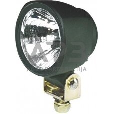 Darbo žibintas apvalus Halogen, 55/70W, 12/24V, 83x75.3x111mm, Hella 1G0996176111