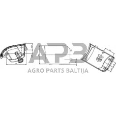 Darbo žibintas stačiakampis 12V, Cobo 05511000
