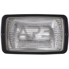 Darbo žibintas stačiakampis Halogen, 55/70W, 12/24V, 155x45x94mm, Hella 1GA996082001