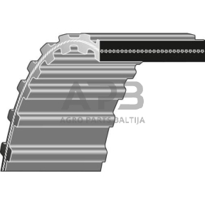 Dantytas diržas Stihl 25x1760mm RT 5112. 0 Z, MT 6112. 0 C, MT 6112. 0 ZL, 61707640900
