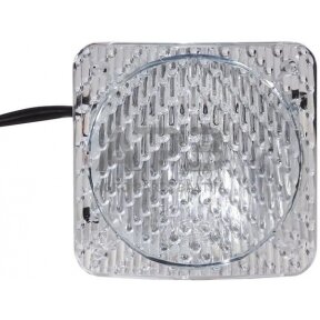 Darbo žibintas kvadratinis Halogen, 55/70W, 12V, 103x66x103mm, Hella 1GA996020001