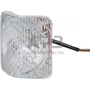 Darbo žibintas kvadratinis Halogen, 55/70W, 12V, 103x66x103mm, Hella 1GA996020001