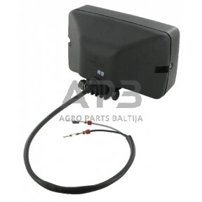 Darbo žibintas stačiakampis Halogen, 55/70W, 12/24V, 96x85mm, Cobo 0509510000