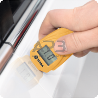 Dažų storio matuoklis 0-2mm 3 Dažų storio matuoklis 0-2mm 3