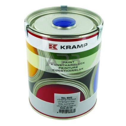 Dažai žemės ūkio technikai 500208KR Dažai RAL 5002 ultramarino mėlyna 1L Kramp Dažai žemės ūkio technikai 500208KR Dažai RAL 5002 ultramarino mėlyna 1L Kramp