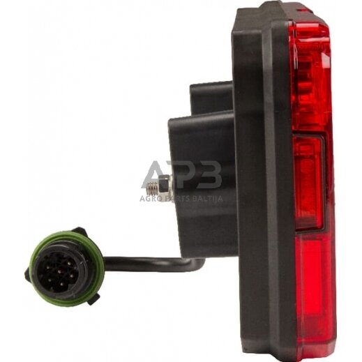 Daugiafunkcinis galinis žibintas dešininis LED, stačiakampis, 12-24V, 242x134x36.5mm, 7 kontaktų, LA40006 2 Daugiafunkcinis galinis žibintas dešininis LED, stačiakampis, 12-24V, 242x134x36.5mm, 7 kontaktų, LA40006 2