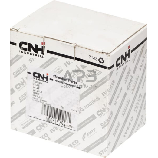 Dalis New Holland technikai 500315794 Breather 4 Dalis New Holland technikai 500315794 Breather 4