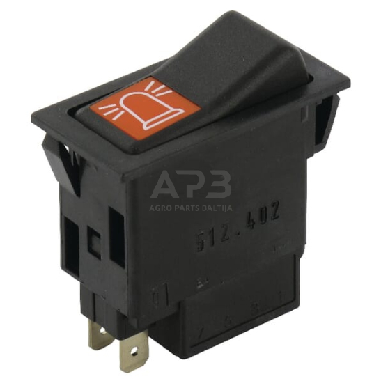 Dalis New Holland technikai 82007618 Jungiklis, priekinis darbas. lempa Dalis New Holland technikai 82007618 Jungiklis, priekinis darbas. lempa