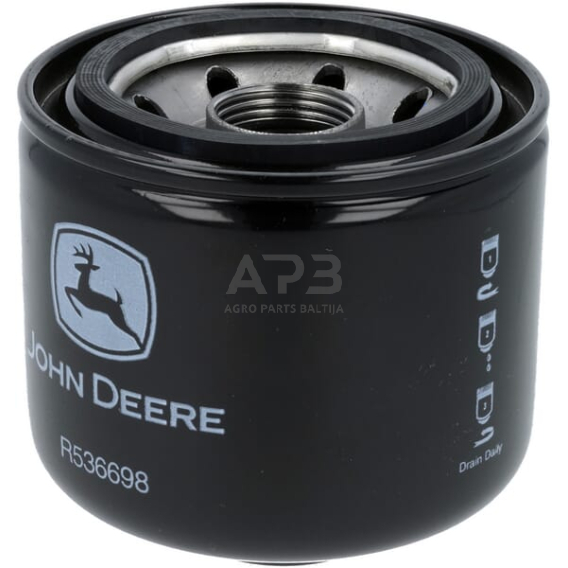 Dalis John Deere technikai R536698 Filtro elementas 1
