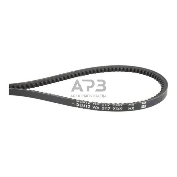Dalis DEUTZ-FAHR technikai 01179749 Siauri V formos diržų komplektas Dalis DEUTZ-FAHR technikai 01179749 Siauri V formos diržų komplektas