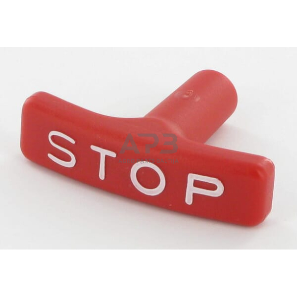 Dalis Fendt technikai F170200260010 Variklio stabdymo troso rankena Dalis Fendt technikai F170200260010 Variklio stabdymo troso rankena