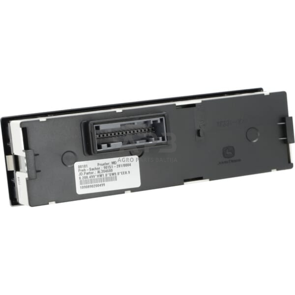 Dalis John Deere technikai AL204600 Elektroninis valdymo blokas 1 Dalis John Deere technikai AL204600 Elektroninis valdymo blokas 1