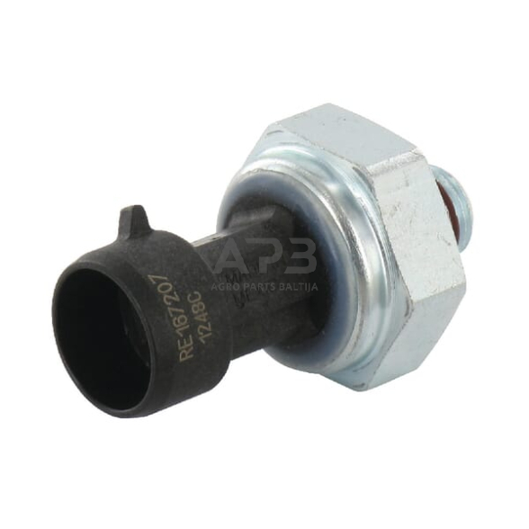 Dalis John Deere technikai RE167207 variklio alyvos slėgio jungiklis 1 Dalis John Deere technikai RE167207 variklio alyvos slėgio jungiklis 1