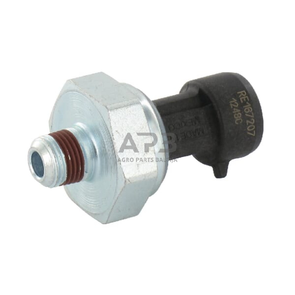 Dalis John Deere technikai RE167207 variklio alyvos slėgio jungiklis Dalis John Deere technikai RE167207 variklio alyvos slėgio jungiklis