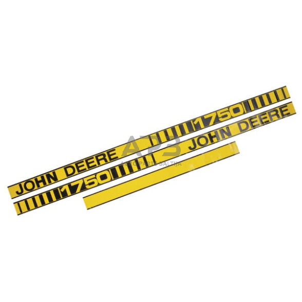 Dalis John Deere technikai TR1750JD Lipdukų rinkinys "John Deere 1750"