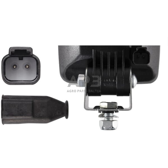 Darbo žibintas kvadratinis Halogen, 12/24V, 112x97x126.5mm Hella 1GA007506391 4 Darbo žibintas kvadratinis Halogen, 12/24V, 112x97x126.5mm Hella 1GA007506391 4