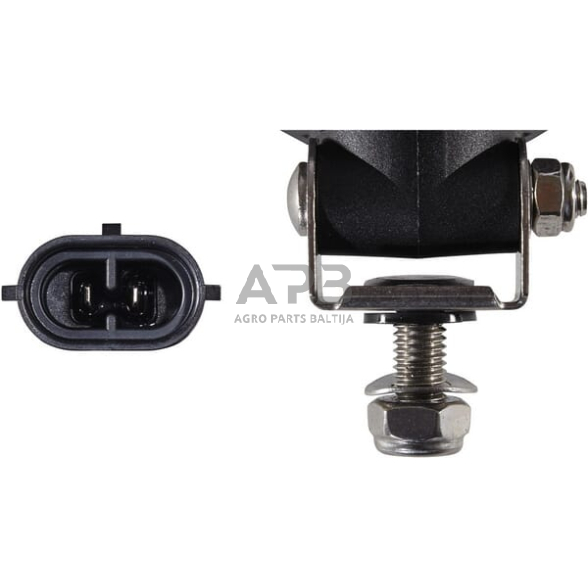 Darbo žibintas purkštuvams 65W, 12V, 83x87x111mm, Hella 1G0996176671 4 Darbo žibintas purkštuvams 65W, 12V, 83x87x111mm, Hella 1G0996176671 4