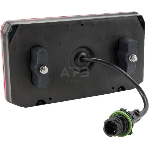 Daugiafunkcinis galinis žibintas dešininis LED, stačiakampis, 12-24V, 242x134x36.5mm, 7 kontaktų, LA40006 3 Daugiafunkcinis galinis žibintas dešininis LED, stačiakampis, 12-24V, 242x134x36.5mm, 7 kontaktų, LA40006 3