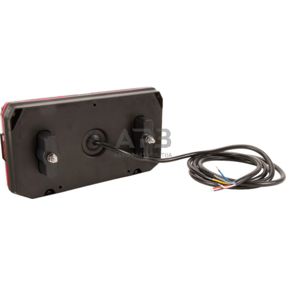 Daugiafunkcinis galinis žibintas kairinis LED, stačiakampis, 12-24V, 242x134x36.5mm, LA40007 2 Daugiafunkcinis galinis žibintas kairinis LED, stačiakampis, 12-24V, 242x134x36.5mm, LA40007 2