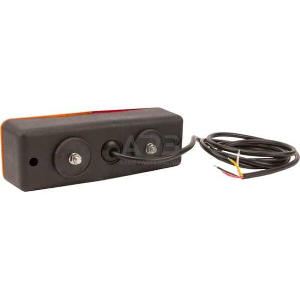 Daugiafunkcinis galinis žibintas LED, stačiakampis, 12-24V, 200x70x60mm, LA40015 3 Daugiafunkcinis galinis žibintas LED, stačiakampis, 12-24V, 200x70x60mm, LA40015 3