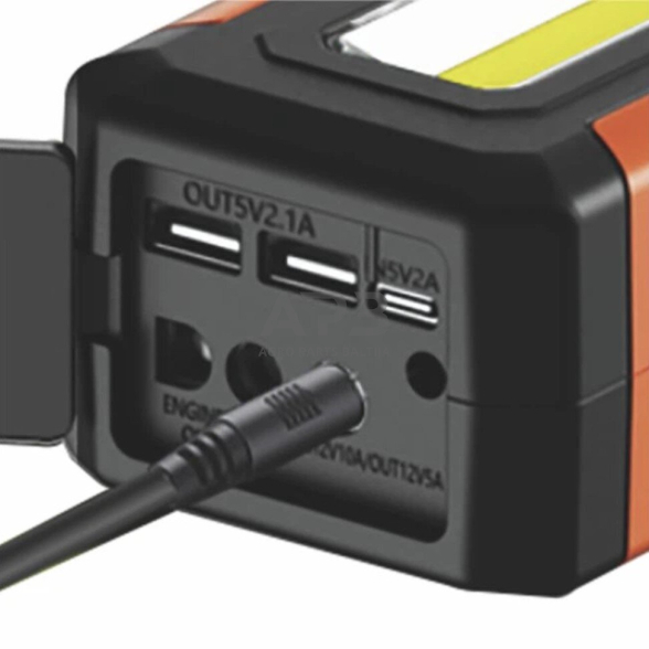 Daugiafunkcinis paleidėjas-įkroviklis su kompresoriumi ir LED 14.8V 2Ah 5 Daugiafunkcinis paleidėjas-įkroviklis su kompresoriumi ir LED 14.8V 2Ah 5