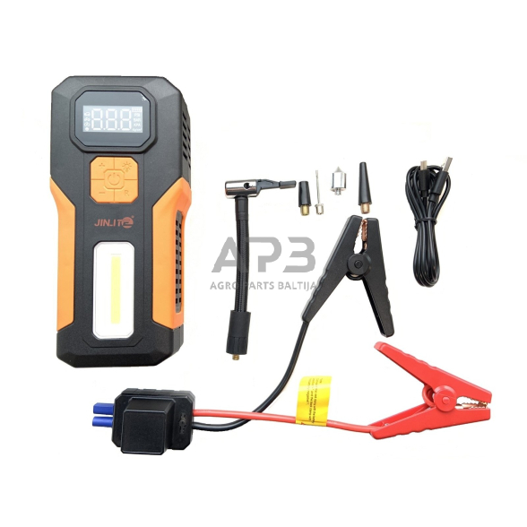 Daugiafunkcinis paleidėjas-įkroviklis su kompresoriumi ir LED 14.8V 2Ah 7 Daugiafunkcinis paleidėjas-įkroviklis su kompresoriumi ir LED 14.8V 2Ah 7