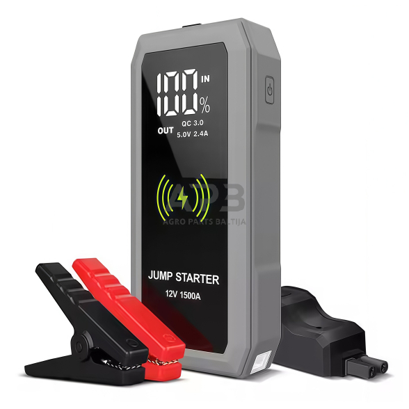 Daugiafunkcinis paleidėjas-įkroviklis12V 1500A 16.8Ah Daugiafunkcinis paleidėjas-įkroviklis12V 1500A 16.8Ah