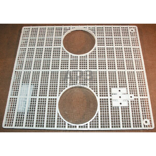 Dalis Case-IH technikai B509214 PRIEKINĖS grotelės W/H LOGOTIPU