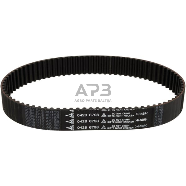 Dalis DEUTZ-FAHR technikai 04286798 Dantytas diržas