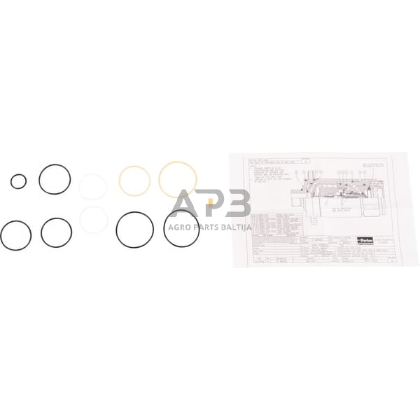 Dalis John Deere technikai AL112911 Sandarinimo komplektas 1 Dalis John Deere technikai AL112911 Sandarinimo komplektas 1