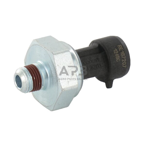 Dalis John Deere technikai RE167207 variklio alyvos slėgio jungiklis Dalis John Deere technikai RE167207 variklio alyvos slėgio jungiklis