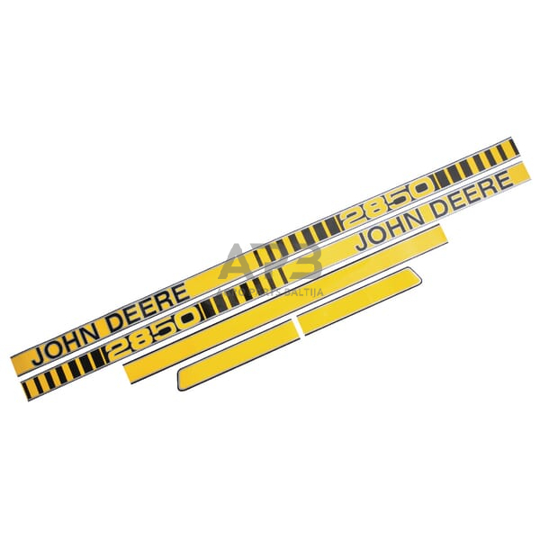 Dalis John Deere technikai TR2850JD Lipdukų rinkinys "John Deere 2850" Dalis John Deere technikai TR2850JD Lipdukų rinkinys "John Deere 2850"