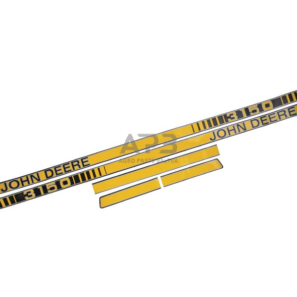 Dalis John Deere technikai TR3150JD Lipdukų rinkinys "John Deere 3150" Dalis John Deere technikai TR3150JD Lipdukų rinkinys "John Deere 3150"