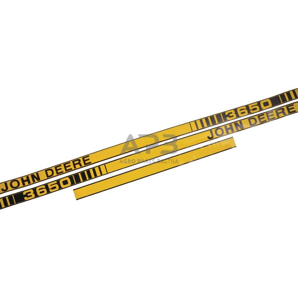 Dalis John Deere technikai TR3650JD Lipdukų rinkinys "John Deere 3650" Dalis John Deere technikai TR3650JD Lipdukų rinkinys "John Deere 3650"
