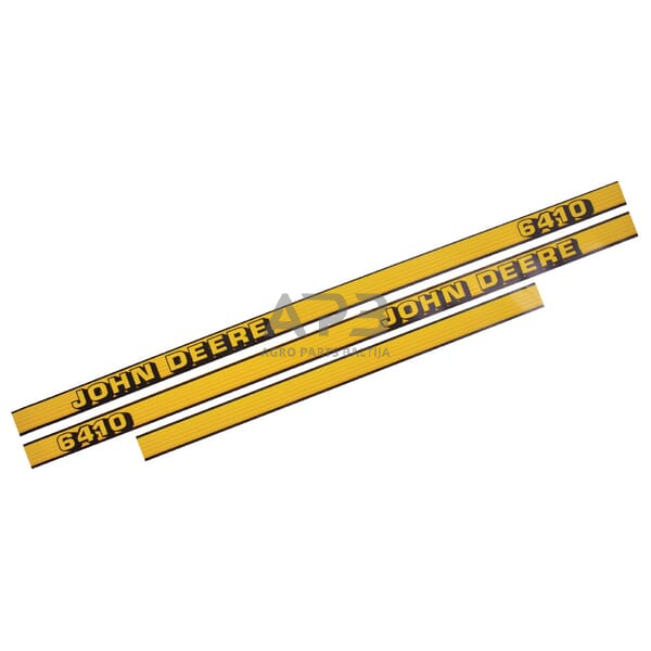 Dalis John Deere technikai TR6410JD Lipdukų rinkinys "John Deere 6410"