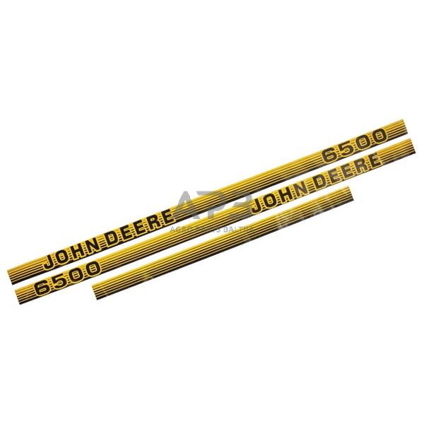 Dalis John Deere technikai TR6500JD Lipdukų rinkinys "John Deere 6500"