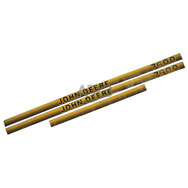 Dalis John Deere technikai TR7600JD Lipdukų rinkinys "John Deere 7600"