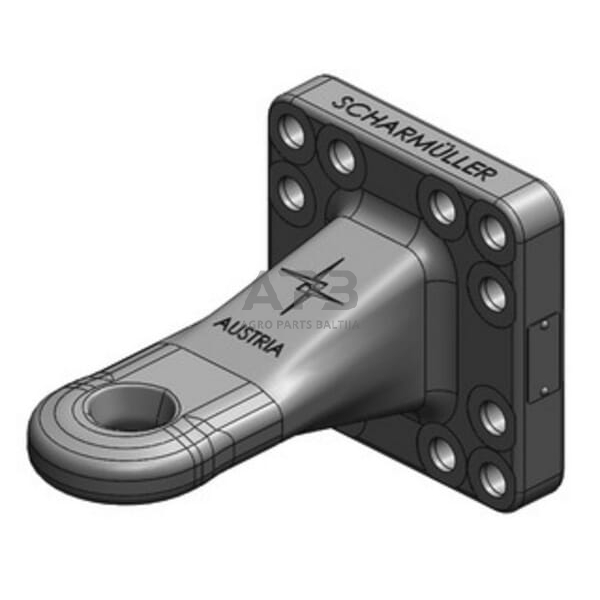 Dalis Scharmüller 00665250A02 Vilkimo kilpa Kat. 2 Ø37 mm Langloch 160x160 ISO 21244 Dalis Scharmüller 00665250A02 Vilkimo kilpa Kat. 2 Ø37 mm Langloch 160x160 ISO 21244