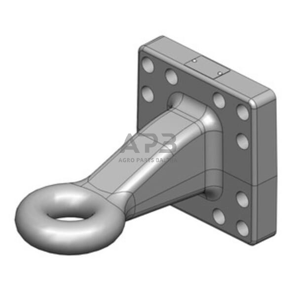 Dalis Scharmüller 00665431A02 Vilkimo kilpa Ø50mm 160x160 4t DIN 9678-2