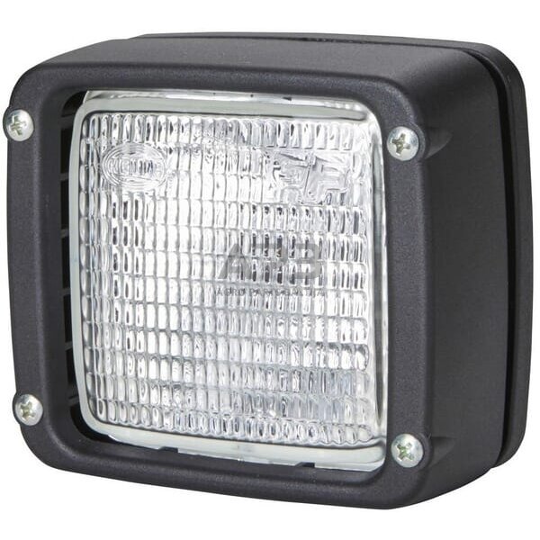 Darbo žibintas kvadratinis Halogen, 12/24V, 112x94.3x102mm Hella 1GA007506111