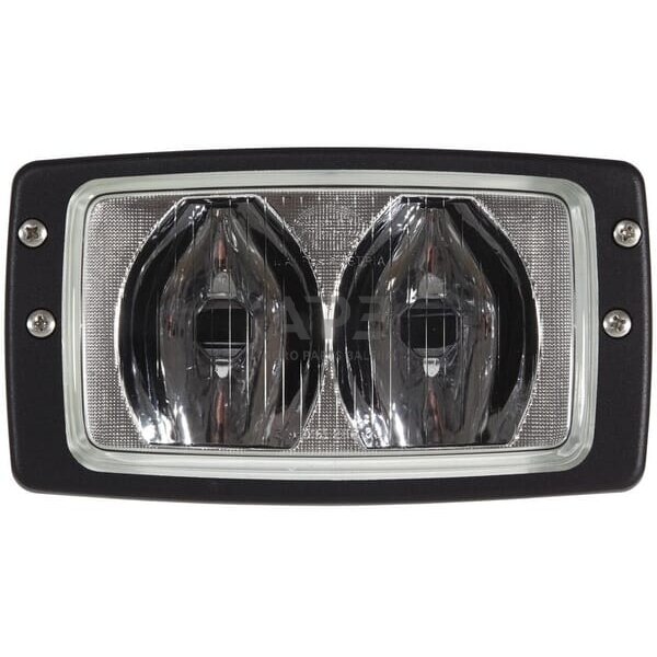 Darbo žibintas stačiakampis Halogen, 55/70W, 12/24V, 182x102mm, Hella 1GB996080021 1