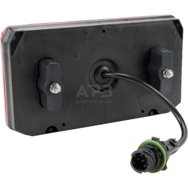 Daugiafunkcinis galinis žibintas dešininis LED, stačiakampis, 12-24V, 242x134x36.5mm, 7 kontaktų, LA40006 3 Daugiafunkcinis galinis žibintas dešininis LED, stačiakampis, 12-24V, 242x134x36.5mm, 7 kontaktų, LA40006 3