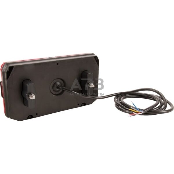 Daugiafunkcinis galinis žibintas kairinis LED, stačiakampis, 12-24V, 242x134x36.5mm, LA40007 2