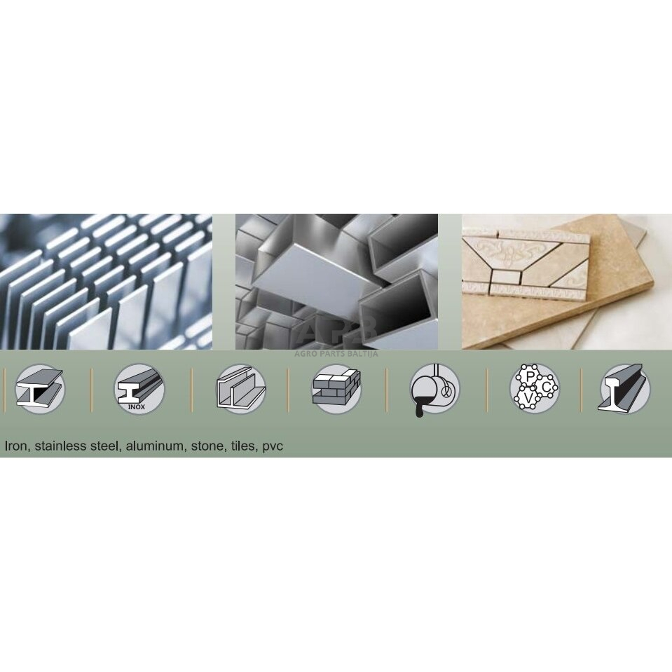 Daugiafukcinis pjovimo diskas 125x1.0x22.2 41 tip. 2 Daugiafukcinis pjovimo diskas 125x1.0x22.2 41 tip. 2